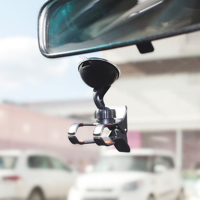 Держатель телефона Cartage, с двойной прищепкой, 90 мм Держатель телефона Cartage, с двойной прищепкой, 90 мм