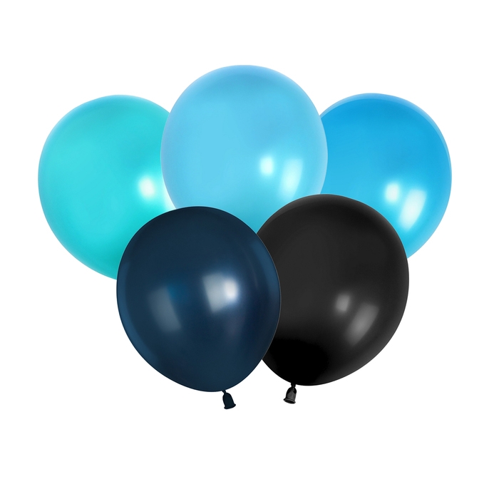 Шар латексный 5 Шар латексный 5" «Синее настроение», набор 25 шт., цвета МИКС