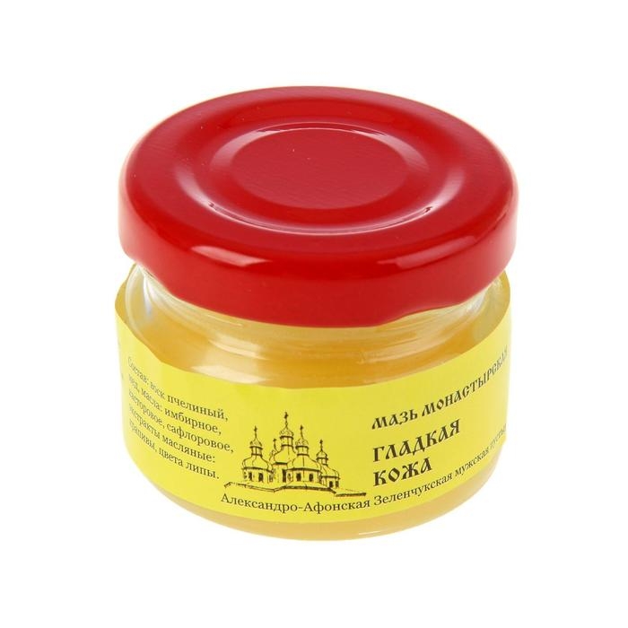 Мазь монастырская «Бизорюк. Гладкая кожа», 25 мл Мазь монастырская «Бизорюк. Гладкая кожа», 25 мл