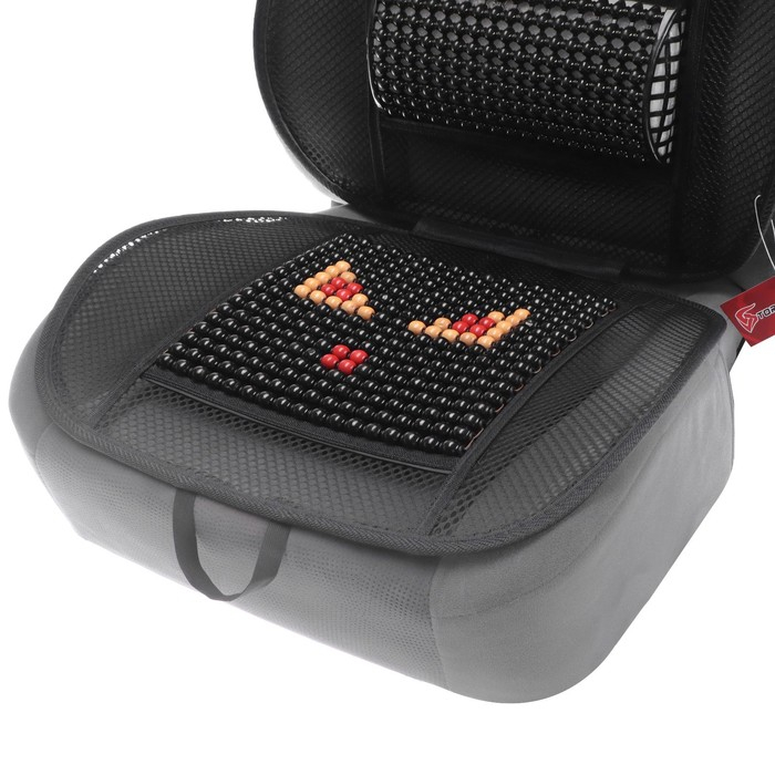 Накидка-массажер TORSO, 102×50 см, бамбук, массажная вставка поясницы Накидка-массажер TORSO, 102×50 см, бамбук, массажная вставка поясницы