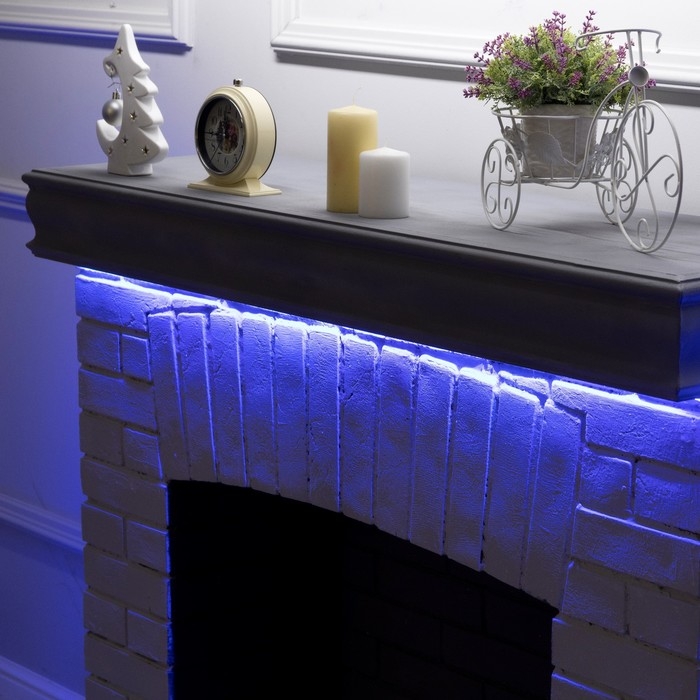 Комплект светодиодной ленты Luazon Lighting 5 м, IP65, SMD5050, 30 LED/м, USB, пульт ДУ, RGB Комплект светодиодной ленты Luazon Lighting 5 м, IP65, SMD5050, 30 LED/м, USB, пульт ДУ, RGB