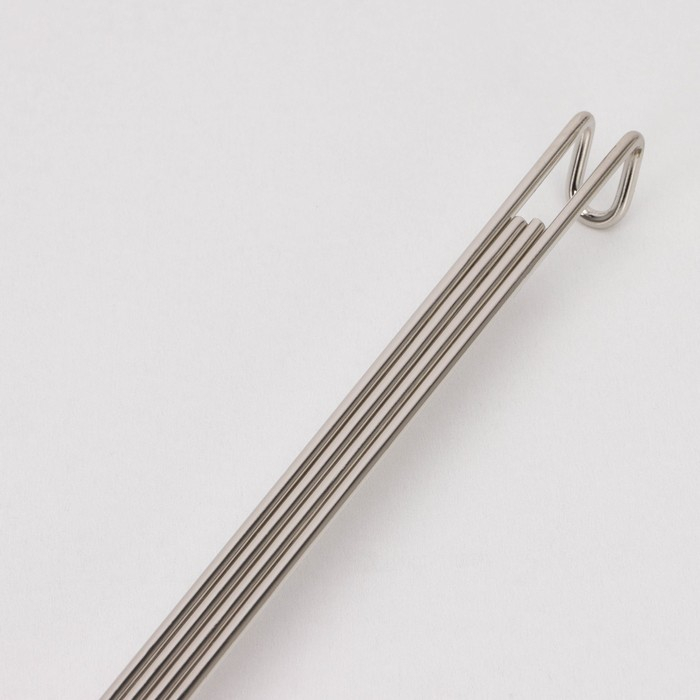 Шумовка для фритюра из нержавеющей стали, 61,5×17,5 см, толщина 3 мм, 201 марка стали Шумовка для фритюра из нержавеющей стали, 61,5×17,5 см, толщина 3 мм, 201 марка стали