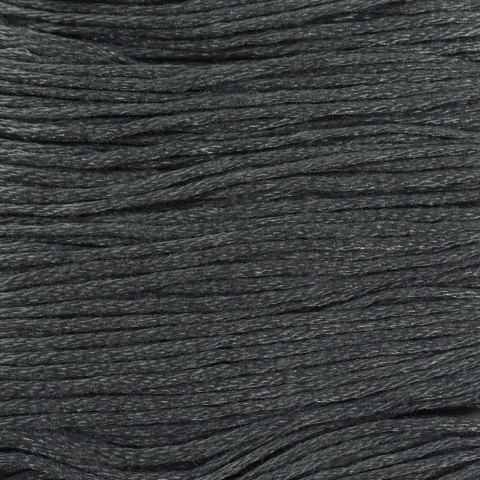 Набор ниток мулине №413, 8 ± 1 м, 6 шт, цвет тёмно-серый