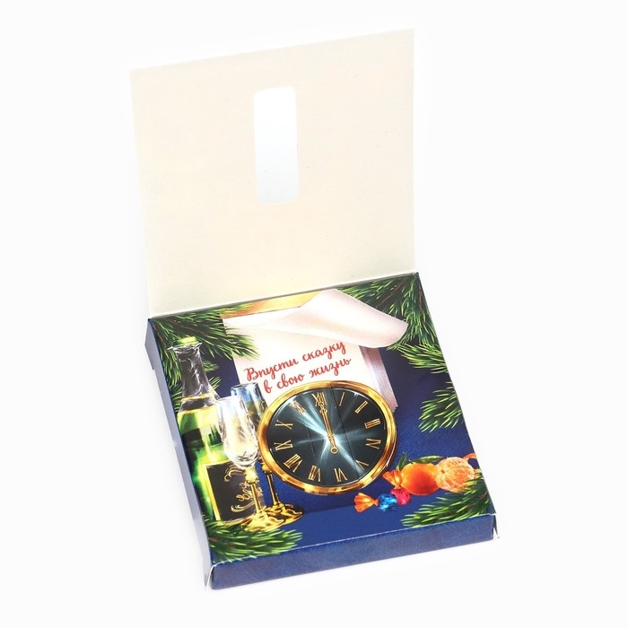 Новый год! Шоколад в форме стиков &laquo;Впусти сказку&raquo;, 4 шт х 15 .