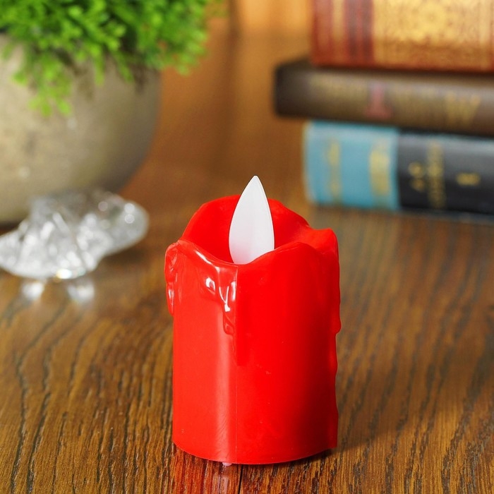 Свеча светодиодная «Самоцвет», горит жёлтым Свеча светодиодная «Самоцвет», горит жёлтым