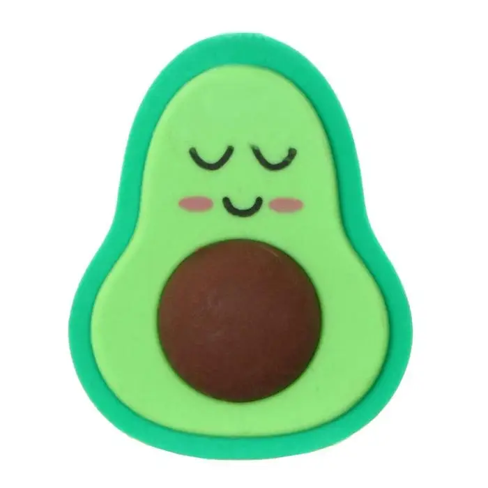 Ластик фигурный Ластик фигурный "Авокадо с закрытыми глазками" (штрихкод на штуке)