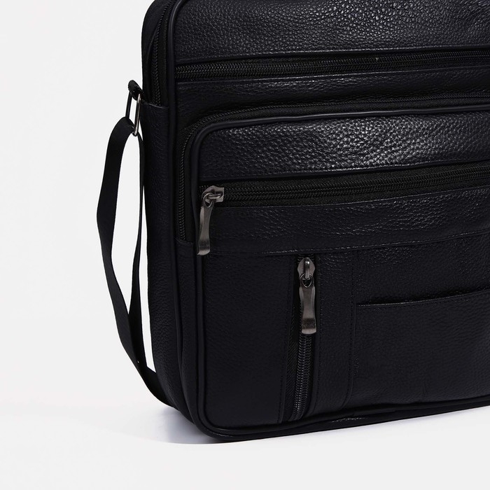 Сумка мужская, цвет чёрный Сумка мужская, цвет чёрный