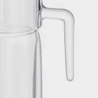 Набор питьевой Paşabah&ccedil;e Kosem, 7 предметов: кувшин 1.5 л, стаканы 300 мл 6 шт., стекло, прозрачный