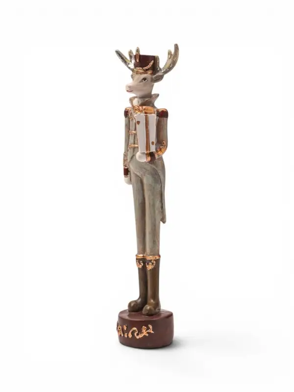 Фигурка &laquo;Олень с подарком&raquo;, 5.5&times;4.2&times;20.5 см