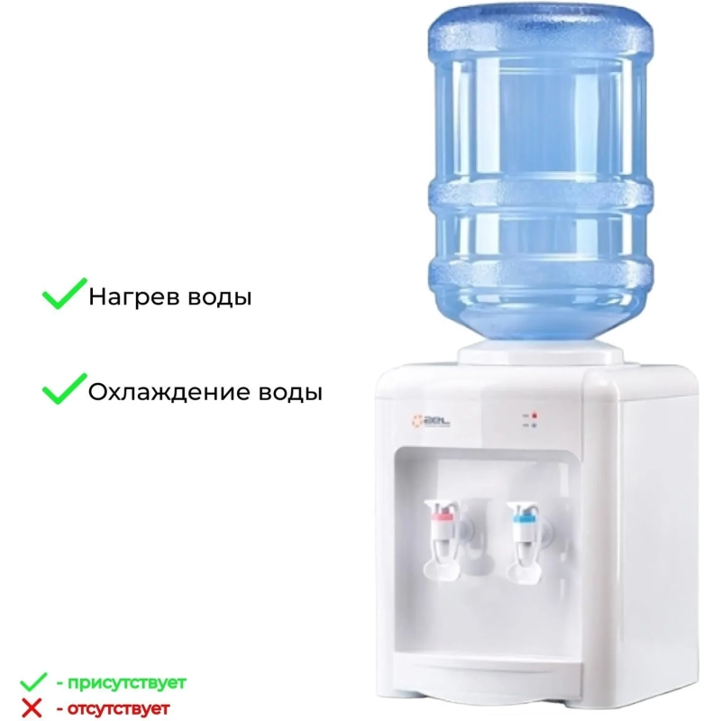 Кулер для воды AEL TD-AEL-340 v.2 настольный с электронным охлажд.