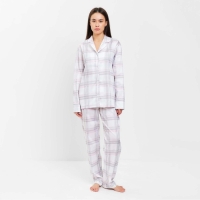 Пижама (брюки, жакет) KAFTAN "Клетка", р. 40-42