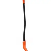 Лопата 410 х 360 мм, пластик, металлический черенок, оцинкованная планка Вьюга №4 Премиум