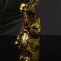 Фигурка гипс &laquo;Конь в пальто&raquo;, 11&times;5 см, цвет золото