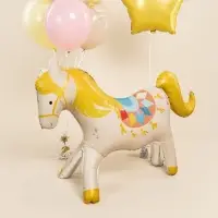 Воздушный шар фольгированный 3D 46" &laquo;Цирк. Любимая лошадка&raquo;, только под воздух