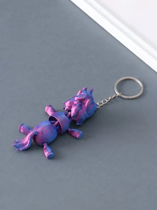 Брелок пластик 3D Брелок пластик 3D "Лошадка" 9,5х5х3 см