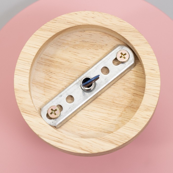 Светильник Светильник "Ринд" LED 13Вт 4000К розовый 18х18х10 см BayerLux