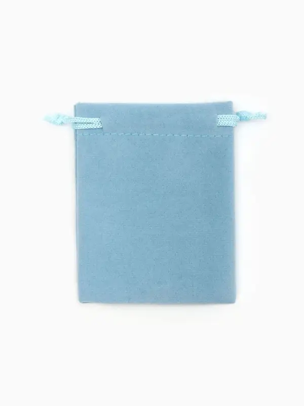 Мешочек бархатный, 7×9 см, голубой Мешочек бархатный, 7×9 см, голубой