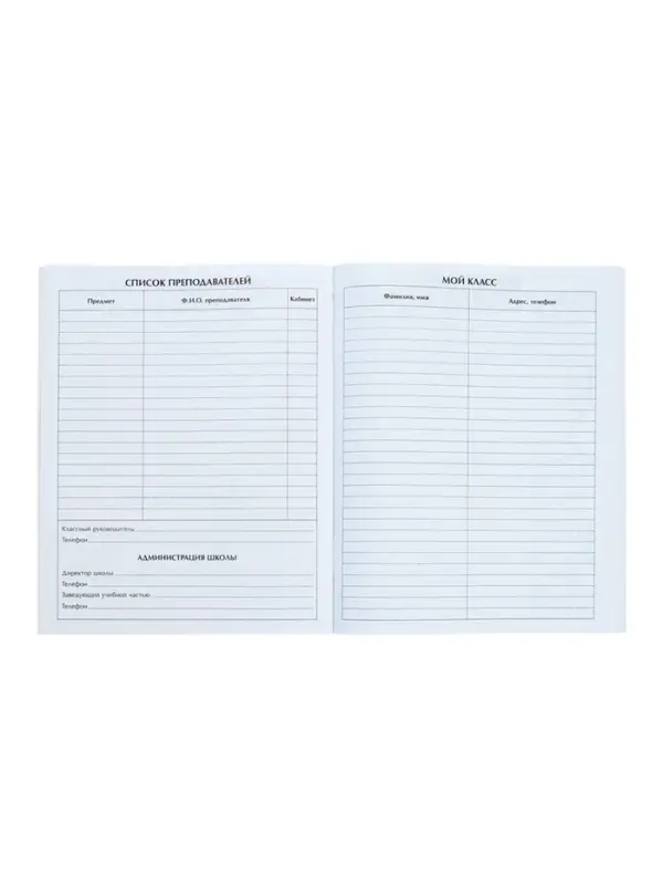 Дневник школьный для 1-11 классов, &laquo;Госсимволика России&raquo;, мягкая обложка, 40 листов