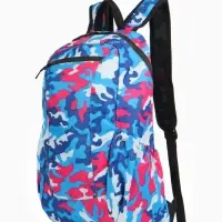 Рюкзак походный, водонепроницаемый, 14 л, с карманами, голубой