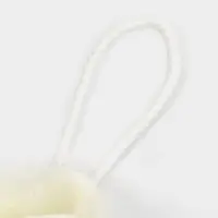 Мочалка для тела 50 гр. "Роза", цвет белый