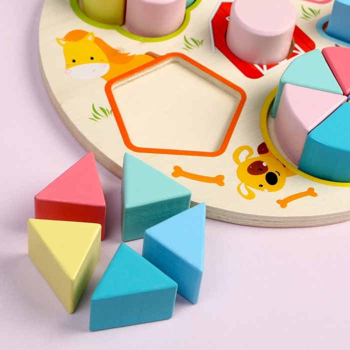 Головоломка деревянная «Нежность», 22×22×2.5 см