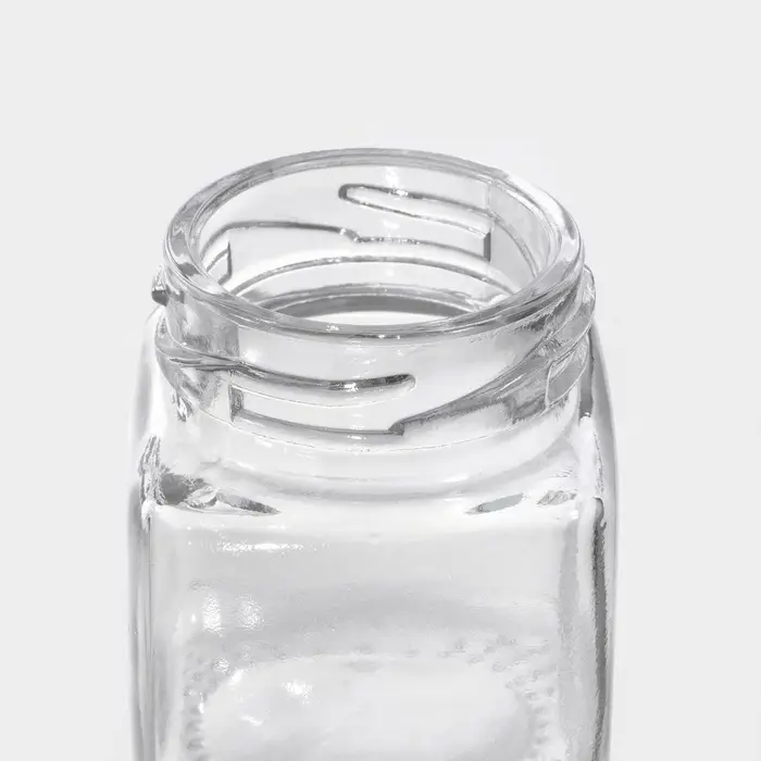 Набор баночек для специй Доляна &laquo;Парфе. Квадрат&raquo;, 70 мл, 4.5&times;5.4 см, с пробковой крышкой, 12 шт., стекло