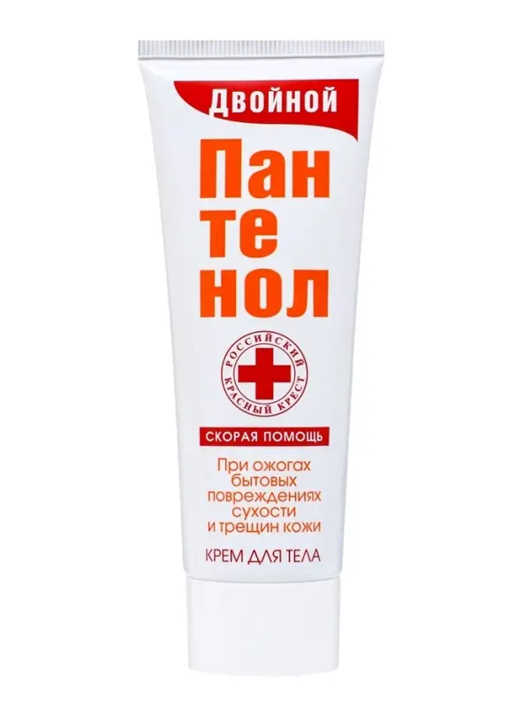 Крем для тела &laquo;Скорая Помощь&raquo; Двойной пантенол, от сухости и трещин кожи, 75 мл