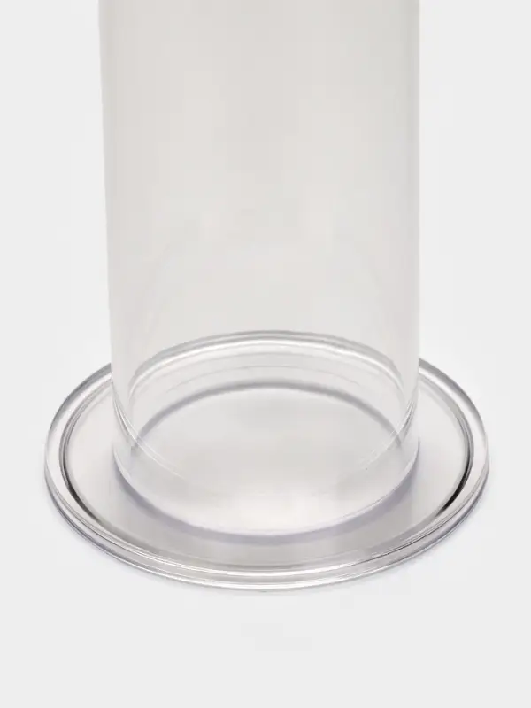 Подставка для резинок и бижутерии &laquo;Тубус&raquo;, 8&times;8&times;24 см, прозрачная