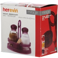 Набор солонок на подставке 2 шт. 95 мл арт. 122020-560