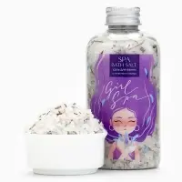 Соль для ванны с лепестками лаванды Girl Spa, 370 г, BEAUTY FOX