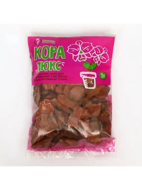 Кора ангарской сосны &laquo;Люкс&raquo;, 2 л.