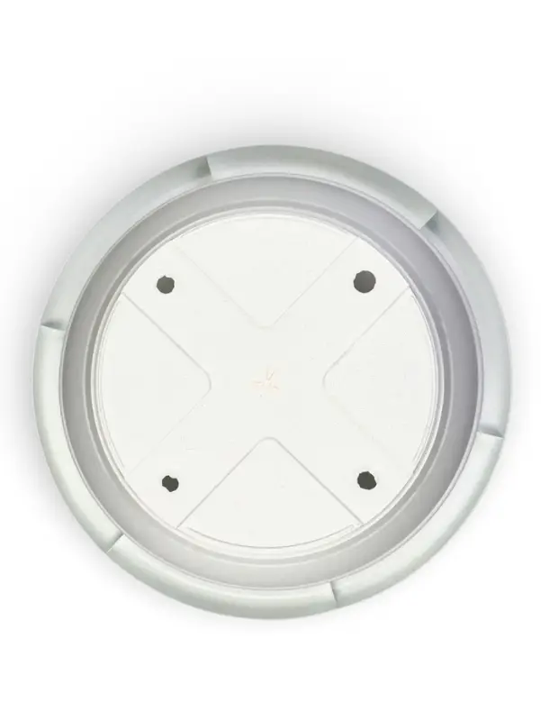 Горшок для цветов с поддоном &laquo;Борнео&raquo;, 25.8 л, пластиковый, цвет мраморный