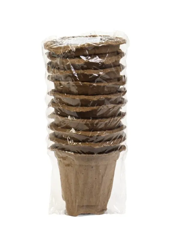 Торфяной горшок, набор 60 шт. Торфяной горшок, набор 60 шт.