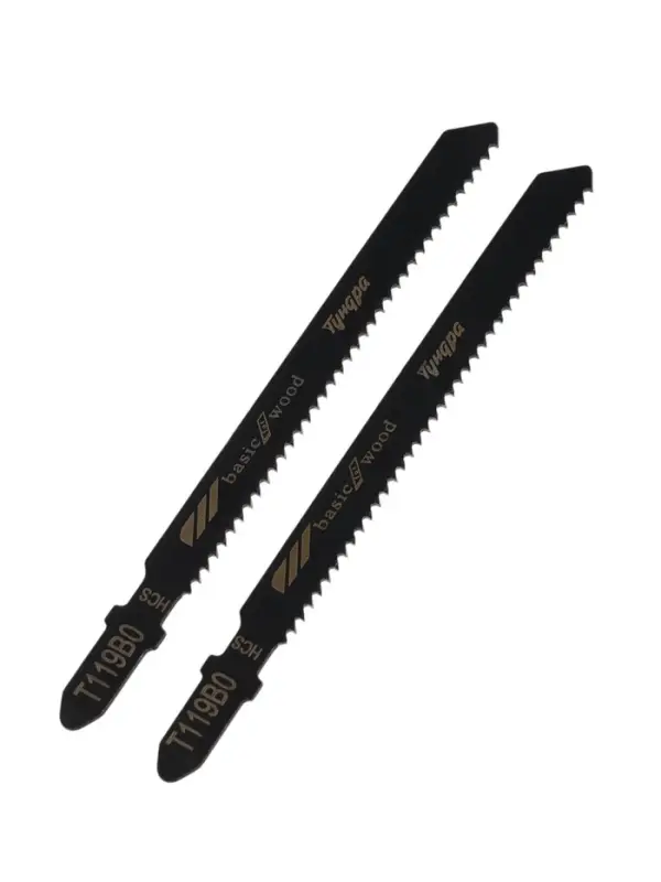 Пилки для лобзиков ТУНДРА, по дереву, фигурный рез, HCS, 75/100×2.5 мм, 2 шт. Пилки для лобзиков ТУНДРА, по дереву, фигурный рез, HCS, 75/100×2.5 мм, 2 шт.