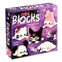 UNICON Конструктор "Mini Blocks", веселые друзья, 5 в 1