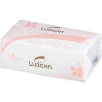 Салфетки косметические в пленке LUSCAN 2сл. 200 листов