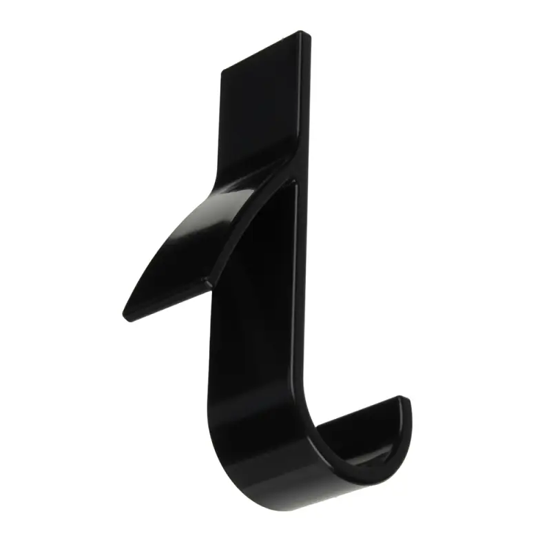 VETTA Крючки для ванной на радиатор обогрева, 4шт, полистирол, черный