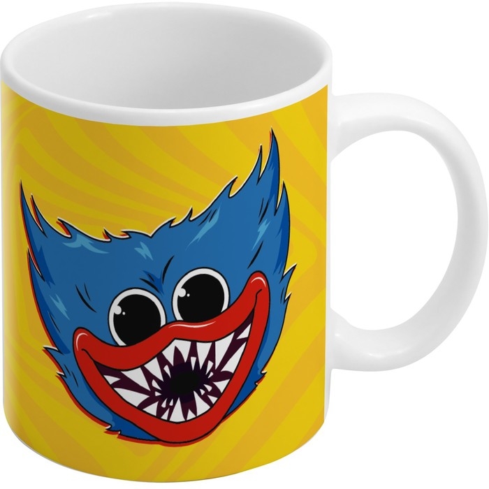Кружка керамическая детская, сублимация, 350 мл «Time to play», Монстр