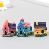 Фигурка для флорариума полистоун &laquo;Загородный дом&raquo;, 3.2&times;2.5&times;3.5 см, МИКС