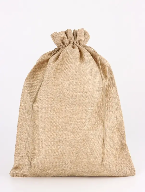 Холщовый мешочек для украшений, подарков и трав, текстиль &laquo;Эко&raquo;, 30&times;40 см