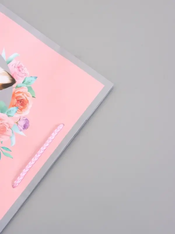 Пакет подарочный ламинированный "Милый котик" 26 х 12 х 32 см