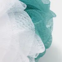 Мочалка для тела Доляна, 10&times;10&times;9 см, двухцветная, 40 г, МИКС