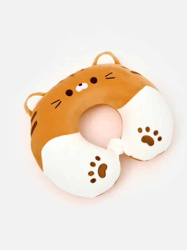 Мягкая игрушка - антистресс подголовник "Тигрёнок" 32 см