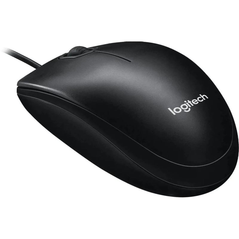 Мышь компьютерная Logitech Mouse M100,  Black, USB, 1000dpi, (910-006652)
