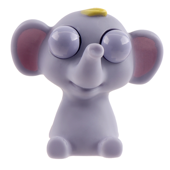 Мялка пучеглазик «Звери», виды МИКС Мялка пучеглазик «Звери», виды МИКС