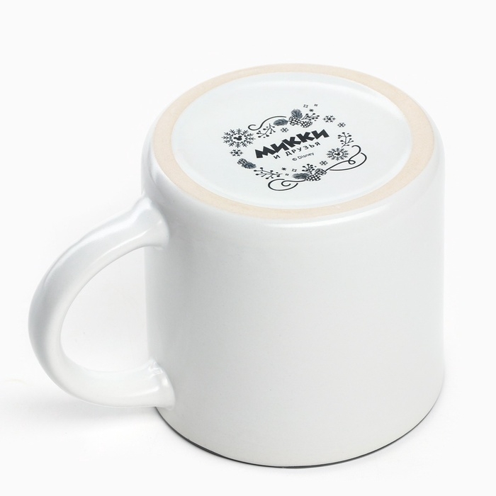 Кружка керамическая новогодняя «Winter wishes» Микки Маус, 350 мл Кружка керамическая новогодняя «Winter wishes» Микки Маус, 350 мл