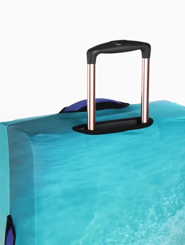 Чехол для чемодана &laquo;Море&raquo;, 20", разноцветный