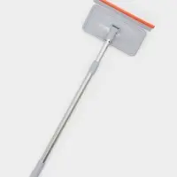 Окномойка "Топ" 2-х секционный черенок, выс 75 см, съемная насадка велюр, водосгон