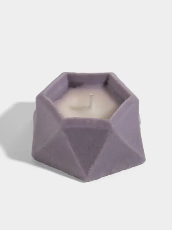 Свеча шестиугольная, 6&times;6&times;3 см, соевый воск