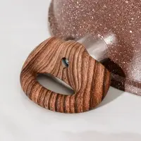 Кастрюля Доляна &laquo;Брауни&raquo;, 5,7 л, d=28 см, h=12 см, стеклянная крышка, антипригарное покрытие, индукция